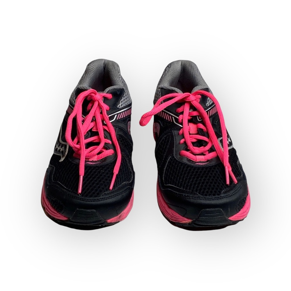Saucony ☀︎︎ Cohesion 10 LTT Running Shoes Sneakers ☀︎︎ Black + Fuchsia ☀︎︎ 5M ☀︎ - Picture 8 of 16